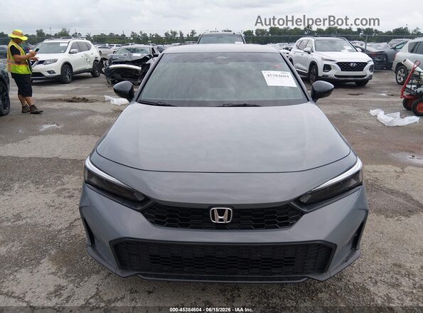 2HGFE2F55TH515846 2026 HONDA CIVIC Gray Вид задньої частини салону