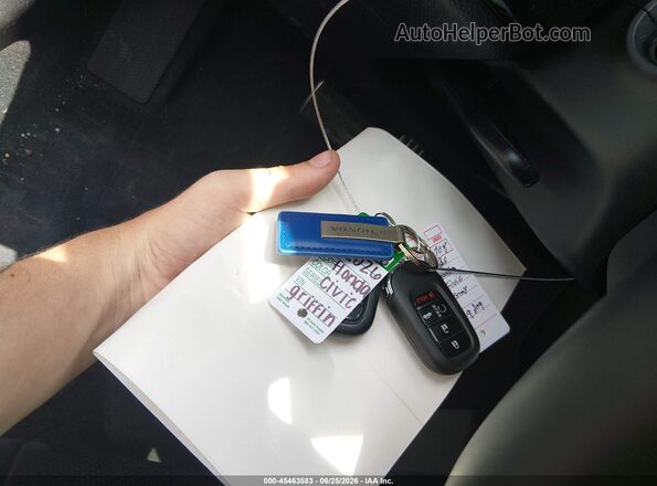 2HGFE2F55TH529309 2026 HONDA CIVIC Gray წინა პანელის ხედი