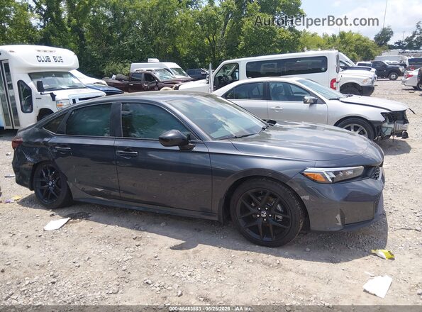 2HGFE2F55TH529309 2026 HONDA CIVIC Gray უკანა სალონის ხედი