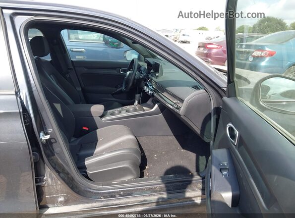 2HGFE2F55TH537491 2026 HONDA CIVIC Gray Вид салону спереду