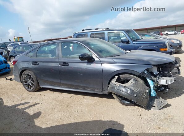 2HGFE2F55TH537491 2026 HONDA CIVIC Gray Вид задньої частини салону