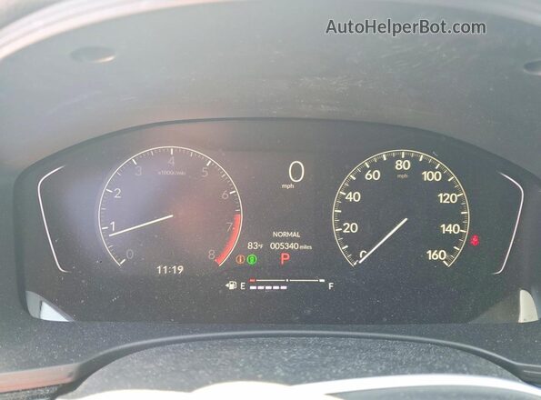 2HGFE2F55TH544957 2026 HONDA CIVIC Серебряный Вид щитка приборов