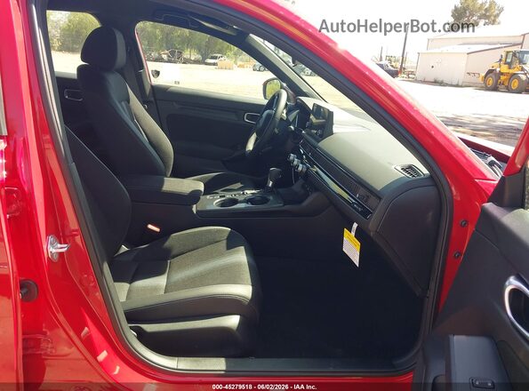 2HGFE2F55TH583466 2026 HONDA CIVIC Red Вид салону спереду