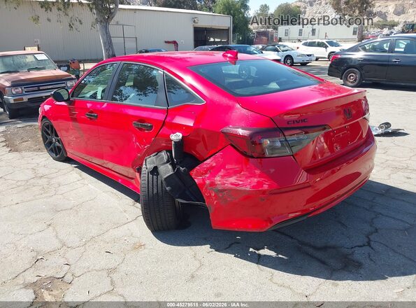 2HGFE2F55TH583466 2026 HONDA CIVIC Red Задня ліва чверть