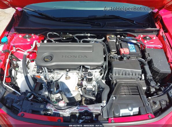 2HGFE2F55TH583466 2026 HONDA CIVIC Red Вид ззаду