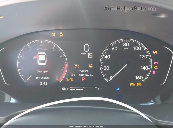 2HGFE2F55TH583466 2026 HONDA CIVIC Red Вид задніх сидінь