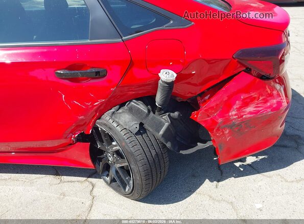 2HGFE2F55TH583466 2026 HONDA CIVIC Red Вид спереду