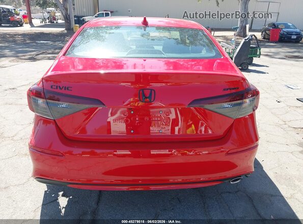 2HGFE2F55TH583466 2026 HONDA CIVIC Red 