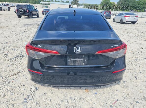2HGFE2F56NH500520 2022 HONDA CIVIC Black Rear view