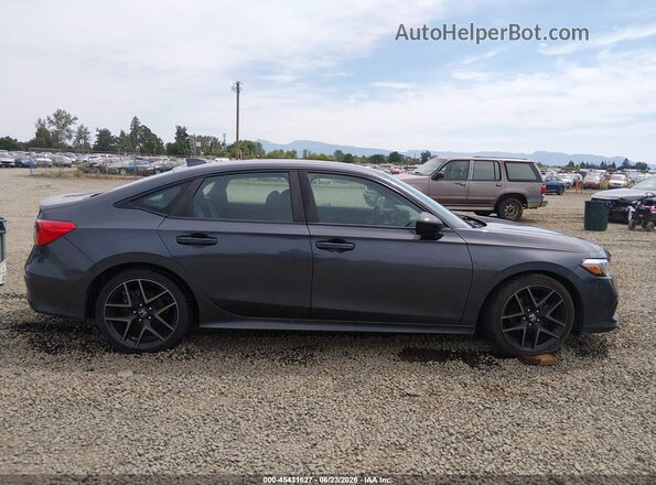 2HGFE2F56NH517429 2022 HONDA CIVIC Gray Vista del cuadro de instrumentos