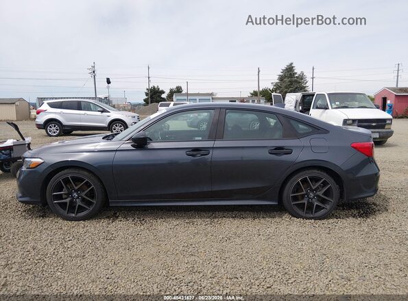 2HGFE2F56NH517429 2022 HONDA CIVIC Gray Vista interior trasera