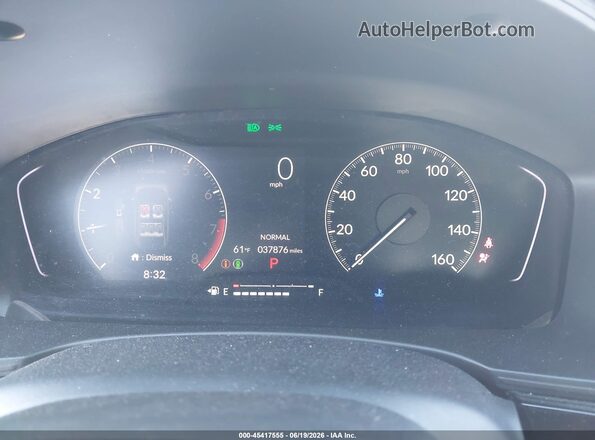 2HGFE2F56NH531766 2022 HONDA CIVIC White Widok tylnych siedzeń