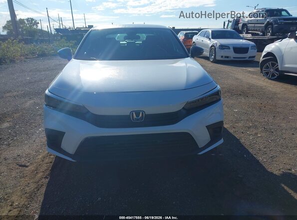 2HGFE2F56NH531766 2022 HONDA CIVIC White Widok zestawu wskaźników