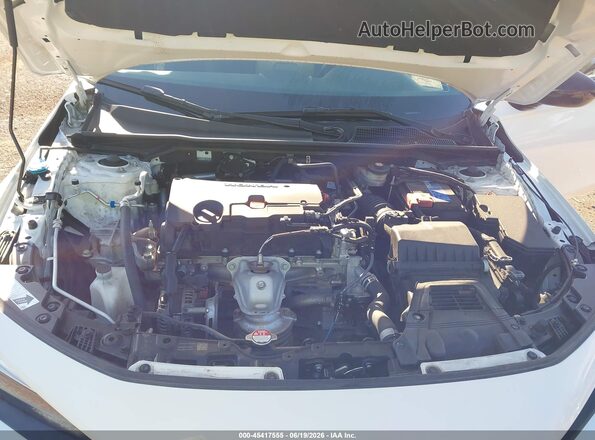 2HGFE2F56NH531766 2022 HONDA CIVIC White Widok z tyłu