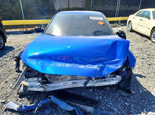 2HGFE2F56NH552097 2022 HONDA CIVIC Blue Front view
