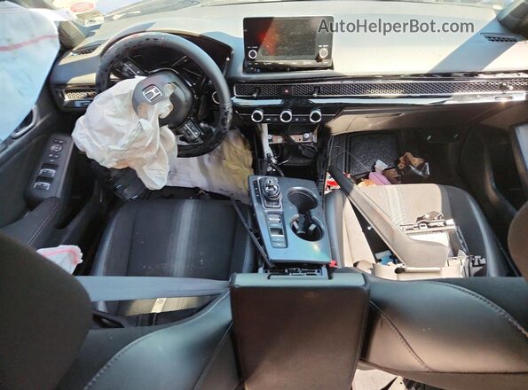 2HGFE2F56NH552097 2022 HONDA CIVIC Blue Dashboard view