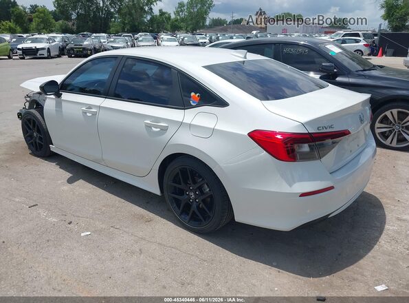 2HGFE2F56NH583396 2022 HONDA CIVIC White Tył lewy