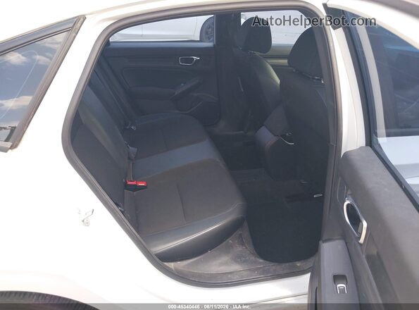2HGFE2F56NH583396 2022 HONDA CIVIC White Widok naklejki z numerem VIN