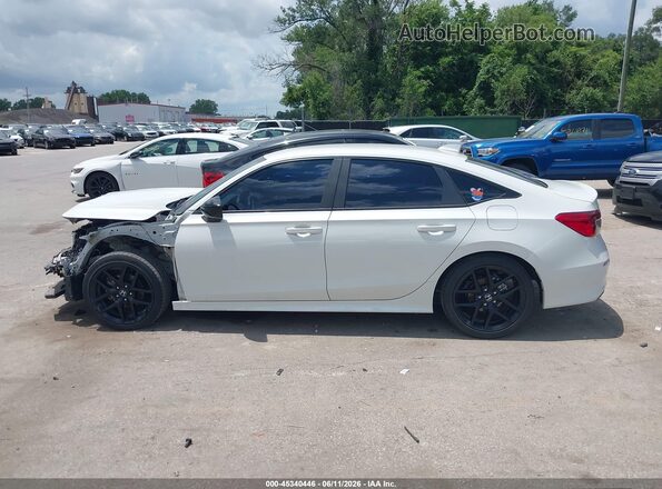 2HGFE2F56NH583396 2022 HONDA CIVIC White Widok wnętrza 360 stopni