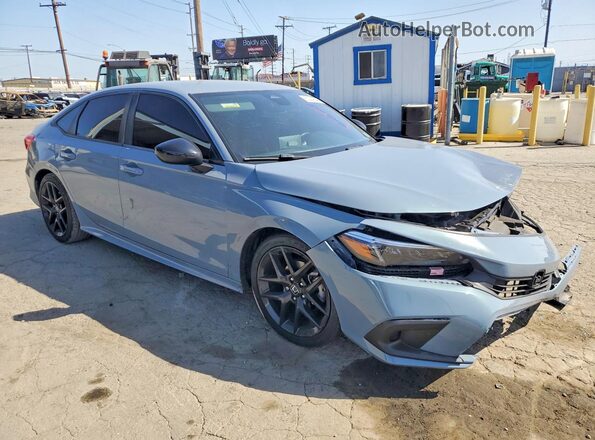 2HGFE2F56NH594897 2022 HONDA CIVIC Синий 