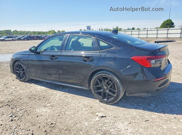 2HGFE2F56NH608944 2022 HONDA CIVIC Black Rear left