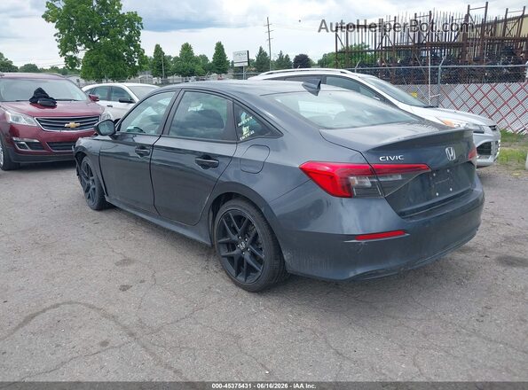 2HGFE2F56PH503839 2023 HONDA CIVIC Gray Հետևի ձախ