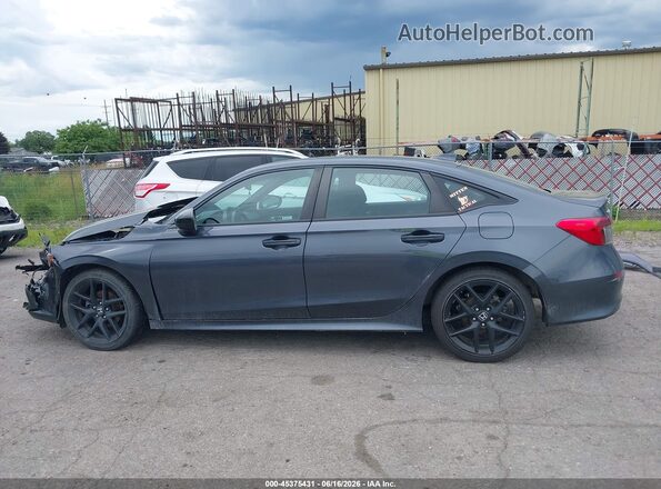 2HGFE2F56PH503839 2023 HONDA CIVIC Gray Սալոնի 360 աստիճան տեսք