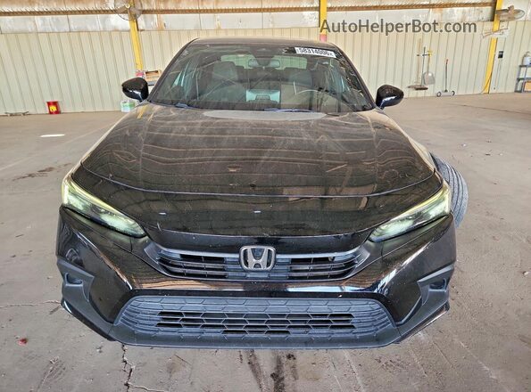 2HGFE2F56PH514646 2023 HONDA CIVIC Black Դիմացի տեսք