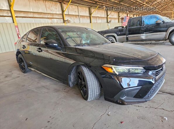 2HGFE2F56PH514646 2023 HONDA CIVIC Black Առջևի աջ