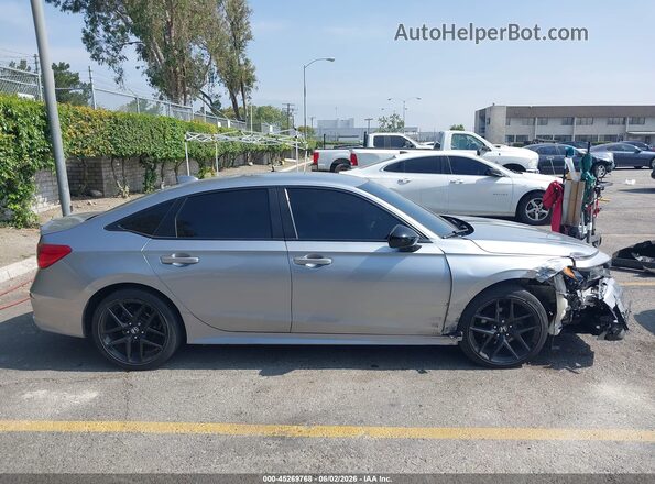 2HGFE2F56PH515862 2023 HONDA CIVIC Silver Սալոնի հետևի տեսք