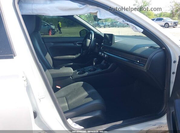 2HGFE2F56PH518292 2023 HONDA CIVIC White Սալոնի դիմացի տեսք