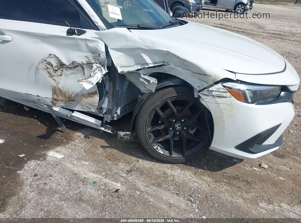 2HGFE2F56PH518292 2023 HONDA CIVIC White Դիմացի տեսք