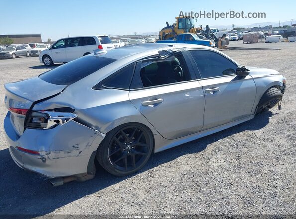 2HGFE2F56PH546285 2023 HONDA CIVIC Silver Задня права чверть
