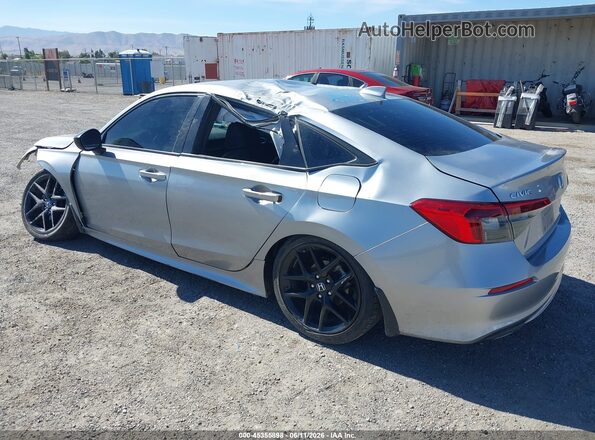 2HGFE2F56PH546285 2023 HONDA CIVIC Silver Задня ліва чверть