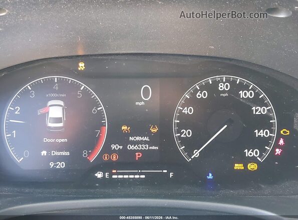 2HGFE2F56PH546285 2023 HONDA CIVIC Silver Вид задніх сидінь