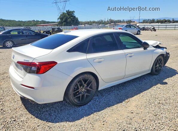 2HGFE2F56PH551681 2023 HONDA CIVIC Белый Задняя правая четверть