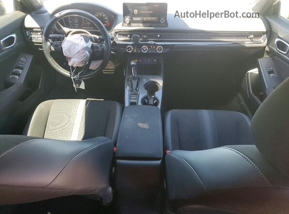 2HGFE2F56PH551681 2023 HONDA CIVIC Белый Вид панели приборов
