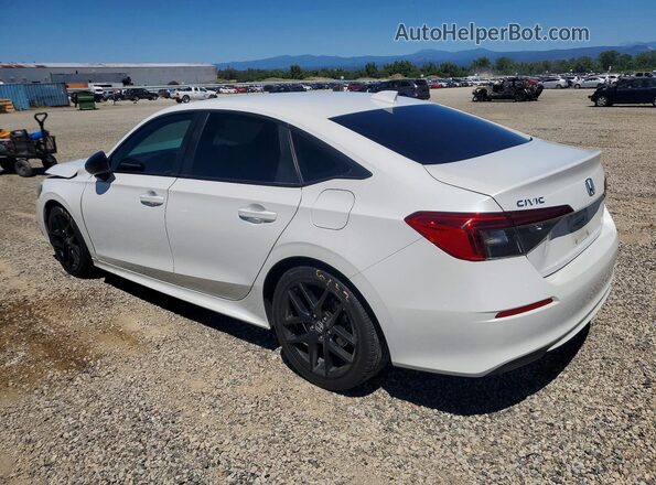 2HGFE2F56PH551681 2023 HONDA CIVIC Белый Задняя левая четверть