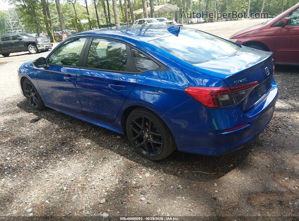 2HGFE2F56PH565399 2023 HONDA CIVIC Blue უკანა მარცხენა