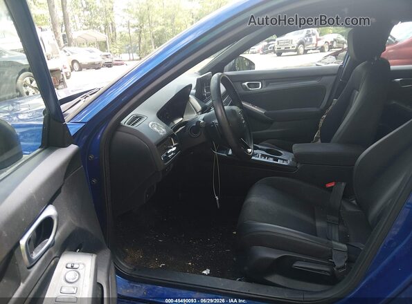 2HGFE2F56PH565399 2023 HONDA CIVIC Blue წინა სალონის ხედი