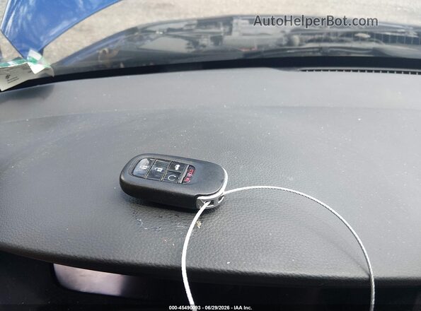 2HGFE2F56PH565399 2023 HONDA CIVIC Blue წინა პანელის ხედი