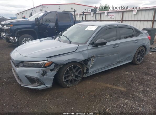 2HGFE2F56PH572272 2023 HONDA CIVIC Gray Przód lewy