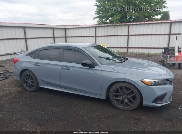 2HGFE2F56PH572272 2023 HONDA CIVIC Gray Widok wnętrza z tyłu