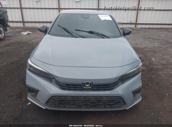2HGFE2F56PH572272 2023 HONDA CIVIC Gray Widok zestawu wskaźników