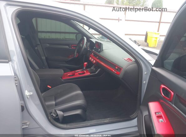 2HGFE2F56PH572272 2023 HONDA CIVIC Gray Widok wnętrza z przodu