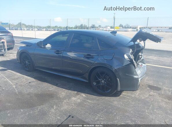 2HGFE2F56RH506727 2024 HONDA CIVIC Серый Задняя левая четверть