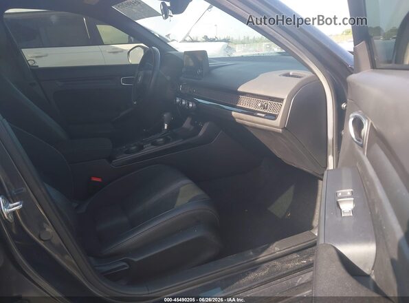 2HGFE2F56RH506727 2024 HONDA CIVIC Серый Вид салона спереди