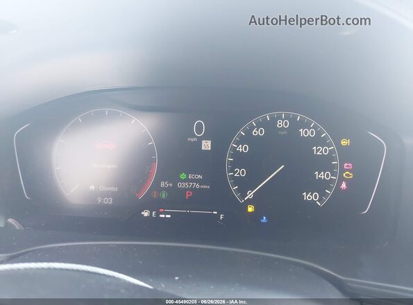 2HGFE2F56RH506727 2024 HONDA CIVIC Серый Вид спереди