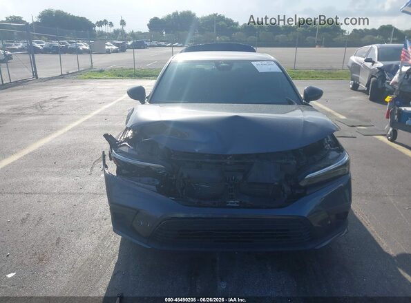2HGFE2F56RH506727 2024 HONDA CIVIC Серый Вид панели приборов
