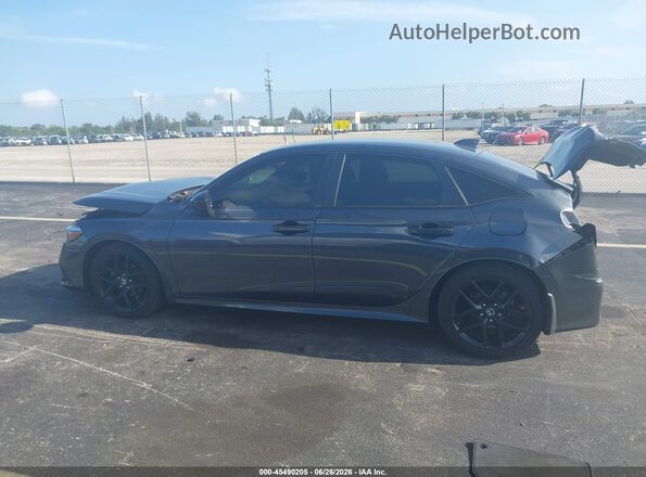 2HGFE2F56RH506727 2024 HONDA CIVIC Серый Вид задней части салона